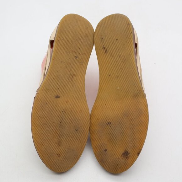 Nisolo Shoes Women's Size 8 Ivory Leather Huarache Sandals Closed Toe - Picture 7 of 9